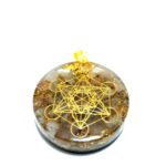 Pendentif Metatron - Quartz rose - Amour - tendresse