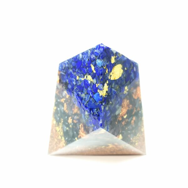 Chestahedron Orgonite Or - Lapis-Lazuli