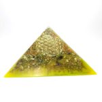 Orgonite Pyramide Fleur de vie - Protection - Bien être