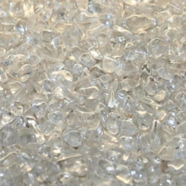 Mini pierres roulées Cristal de roche 4 - 10mm 100gr