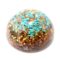 Dôme Orgonite - Turquoise Cuivre - Protection - Bien être
