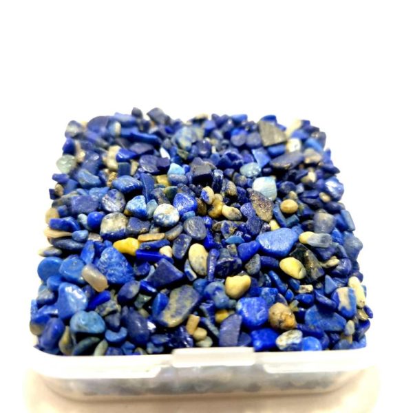 Mini pierre Lapis lazuli roulée 1-4 mm  - 50g AB