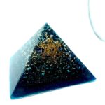 Orgonite Pyramide Turquoise - Metatron - Protection