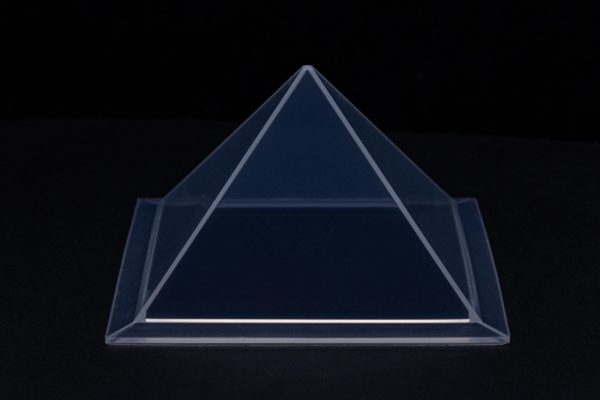 Moule  SILICONE TRANSPARENT 120mm - Pyramide Géométrie sacrée KHEOPS