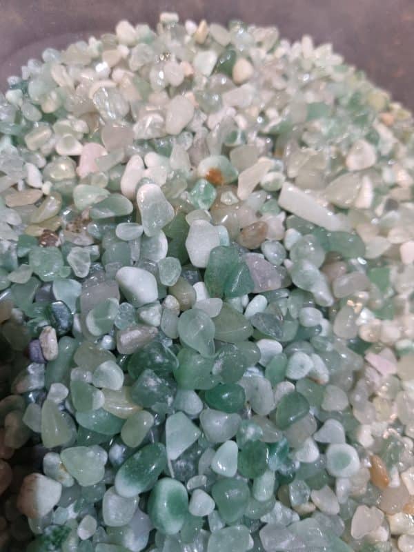 Aventurine verte Brésil mini-pierre roulée - 200g