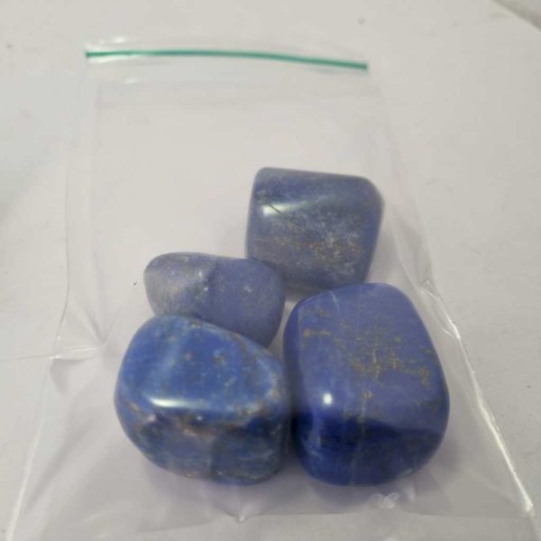 Lapis Lazuli  roulée 1 - 3cm - 100g  A -AB